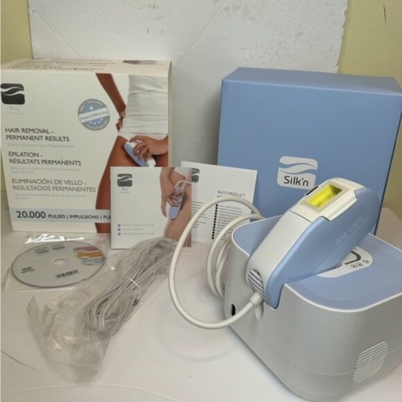 Silk’n NEW Pro laser Hair Removal SensEpil 200K Hair Removal Device Safe Blue